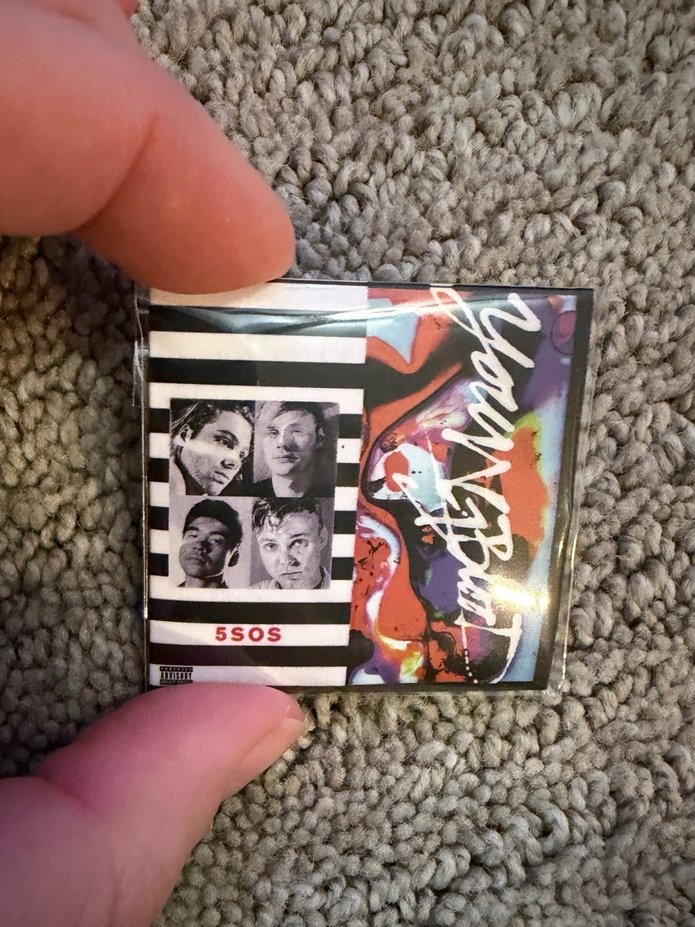 ZURU Mini Brands Vinyl 5 Seconds of Summer “Young Blood” Mini Record Collectible